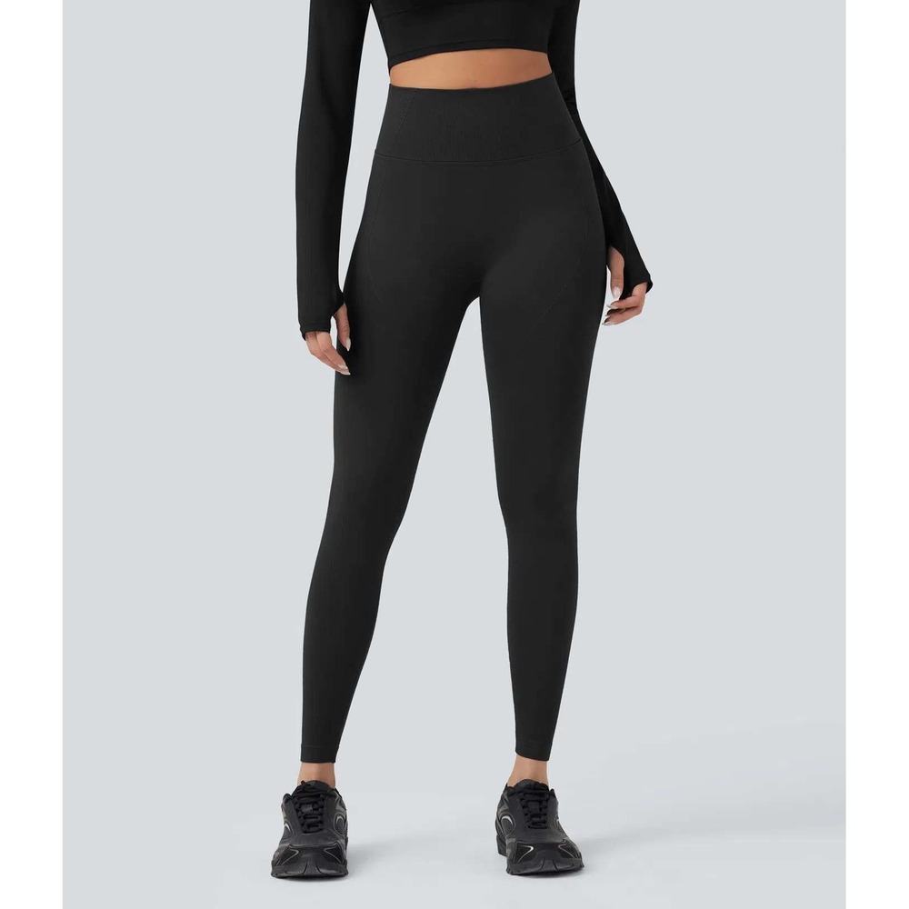 NWT Halara OneForm Seamless Flow High Waisted Butt Lifting Yoga 7/8 Leggings XL